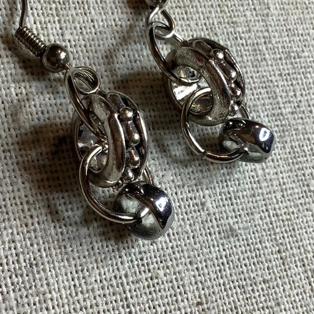 Hoop After Hoop Earrings. - Picture 2 of 2